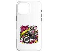 Graphique de Mouvement électrique à Impact latéral Coque pour iPhone 16 Pro Max