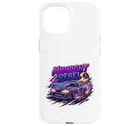 Graphique de Night Racing Rebel Speed Car Street Culture Coque pour iPhone 15