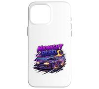 Graphique de Night Racing Rebel Speed Car Street Culture Coque pour iPhone 16 Pro Max