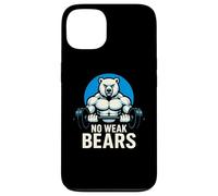 Graphique de No Weak Bears Polar Strength Gym Coque pour iPhone 13