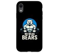 Graphique de No Weak Bears Polar Strength Gym Coque pour iPhone XR