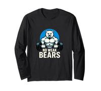 Graphique de No Weak Bears Polar Strength Gym Manche Longue