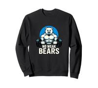 Graphique de No Weak Bears Polar Strength Gym Sweatshirt