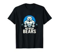 Graphique de No Weak Bears Polar Strength Gym T-Shirt