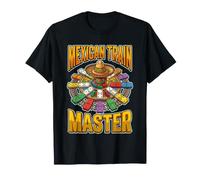 Graphique de Nuit de Jeu de Joueur de Domino Mexicain T-Shirt