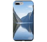 Graphique de Paysage pittoresque du lac Fjord Mountain Reflection Coque pour iPhone 7 Plus/8 Plus