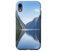 Graphique de Paysage pittoresque du lac Fjord Mountain Reflection Coque pour iPhone XR