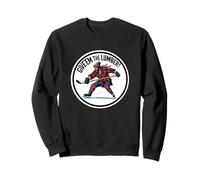 Graphique de pénalité de hockey sur glace Give'em the Lumber Stick Sweatshirt