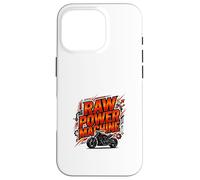Graphique de Performance de Moto Raw Power Machine Coque pour iPhone 16 Pro