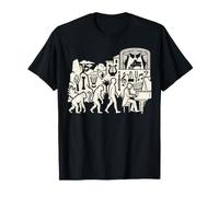 Graphique de Performance Musicale Pianist Evolution T-Shirt