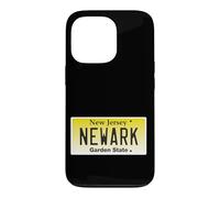 Graphique de Plaque d'immatriculation Newark NJ New Jersey Brick City Coque pour iPhone 13 Pro
