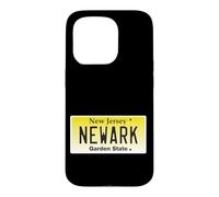Graphique de Plaque d'immatriculation Newark NJ New Jersey Brick City Coque pour iPhone 15 Pro