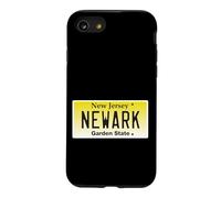 Graphique de Plaque d'immatriculation Newark NJ New Jersey Brick City Coque pour iPhone SE (2020) / 7/8