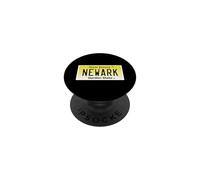 Graphique de Plaque d'immatriculation Newark NJ New Jersey Brick City PopSockets PopGrip Adhésif