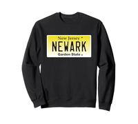 Graphique de Plaque d'immatriculation Newark NJ New Jersey Brick City Sweatshirt