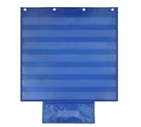 Graphique de poche du calendrier visuel : plaque de section de 28 x 28 pouces 7+1, organiseur de calendrier coloré, sections de poche transparentes | Fournitures d'enseignement pédagogique à Ho