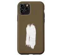 Graphique de randonnée Minimaliste White Blaze Appalachian Trail Coque pour iPhone 11 Pro