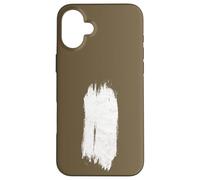 Graphique de randonnée Minimaliste White Blaze Appalachian Trail Coque pour iPhone 16 Plus