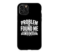 Graphique de résolveur mathématique Amusant Problem Found Me Coque pour iPhone 11 Pro