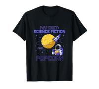 Graphique de science-fiction Popcorn Planet Movie Buff T-Shirt