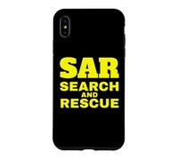 Graphique de Soutien aux bénévoles de Recherche et de Sauvetage SAR Coque pour iPhone XS Max
