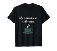 Graphique de tasse à thé My Patience Is Unlimited Mom Life T-Shirt