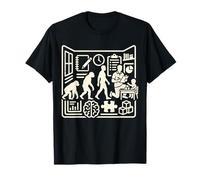 Graphique de thérapie ABA Funny Job Evolution pour Les techniciens du comportement T-Shirt