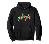 Graphique de Trading, Graphique boursier Japonais en Chandelier, pour Le commerçant Sweat à Capuche