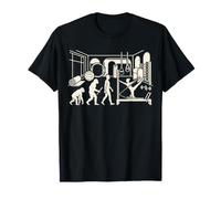 Graphique de Travail en Studio d'évolution pour Pilates Instructor T-Shirt
