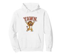 Graphique de Typographie athlétique de Dessin animé « Yawn » Sweat à Capuche