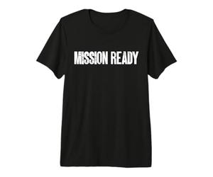 Graphique de Typographie Militaire Tactique prêt à l'emploi T-Shirt Haut de Gamme