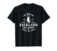 Graphique de Voyage Britannique Pingouin des Îles Malouines T-Shirt