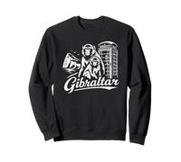 Graphique de Voyage côtier des Gibraltar Monkeys Rock Sweatshirt