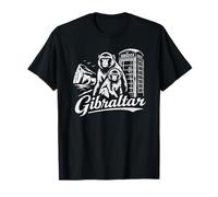 Graphique de Voyage côtier des Gibraltar Monkeys Rock T-Shirt