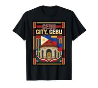 Graphique de Voyage Drapeau des Philippines de Cebu City Cebu T-Shirt