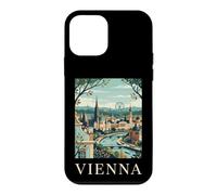 Graphique de Voyage rétro Paysage Urbain Vienne Autriche Coque pour iPhone 12 Mini
