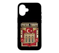 Graphique de Voyage Vintage Ephesus Turquie Ruines Anciennes Coque pour iPhone 16