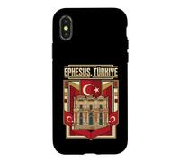 Graphique de Voyage Vintage Ephesus Turquie Ruines Anciennes Coque pour iPhone X/XS