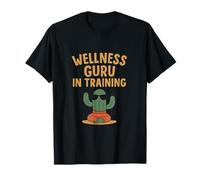 Graphique de yoga Cactus Gourou du bien-être T-Shirt