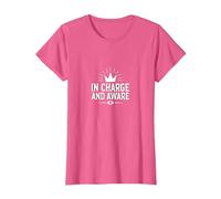 Graphique d'El Jefes, Responsable et Responsable du Leadership T-Shirt, Femme, Rose chiné, S