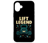Graphique d'entraînement Lift Legend Gym Funny Fitness Coque pour iPhone 16 Plus