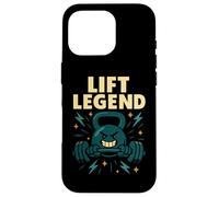 Graphique d'entraînement Lift Legend Gym Funny Fitness Coque pour iPhone 16 Pro