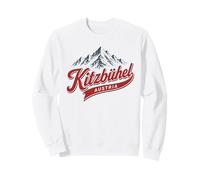 Graphique des Alpes rétro de la Station de Ski de Montagne de Kitzbühel, Autriche Sweatshirt