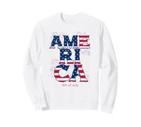 Graphique des fêtes du Drapeau des États-Unis Sweatshirt