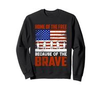 Graphique des fêtes du Drapeau des États-Unis Sweatshirt