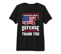 Graphique des fêtes du Drapeau des États-Unis T-Shirt Haut de Gamme