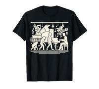 Graphique des offres d'emploi de Pianist Evolution Piano Music Work T-Shirt