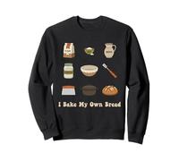 Graphique des Outils de démarrage au levain Je prépare Mon Propre Pain Sweatshirt