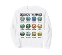Graphique des périodes géologiques Paléontologie et Histoire de la Terre Sweatshirt