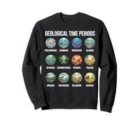 Graphique des périodes géologiques Paléontologie et Histoire de la Terre Sweatshirt